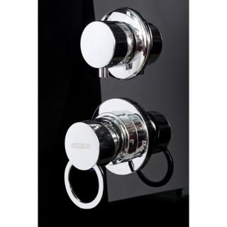 Душевая кабина Deto B10S BLACK 100х100х220 см